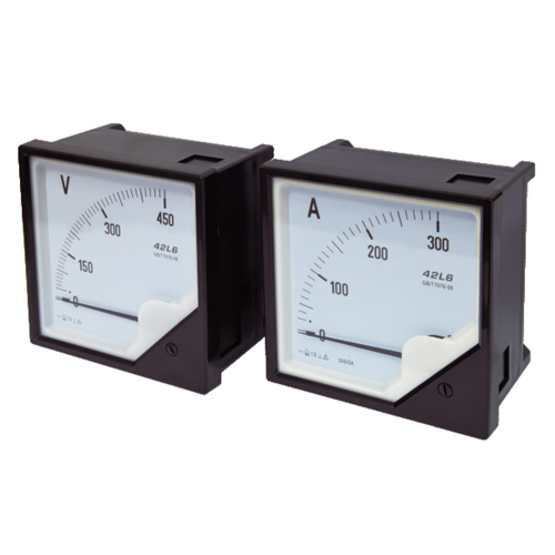 42L6 ammeter, voltmeter, wattmeter, power factor meter, frequency meter