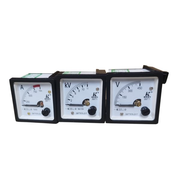 SH-48 99T1 ammeter, voltmeter, wattmeter, power factor meter, and frequency meter